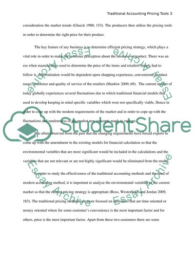 Traditional accounting pricing tools are not fit for the 21st century