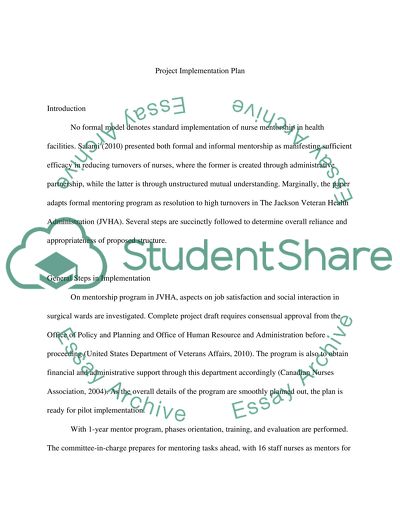 The Mentorship Program