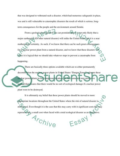 U.S. nuclear plants located in earthquake active zones
