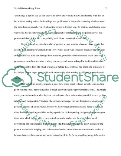 Social Networking Sites