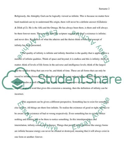 Is Infinity Possible