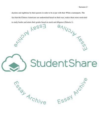 Chinese American discussion homework