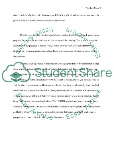 Holocaust Museum in Washington DC