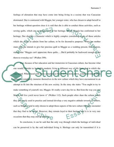 The Contrasting Conceptions of Heritage