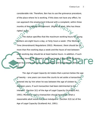 Legal Aspects of Commercial Contracts