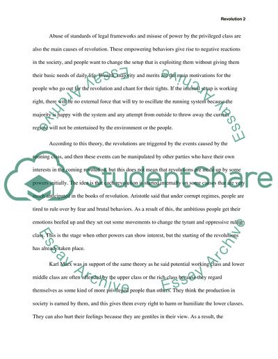 Do Revolutions Happen or Are They Made