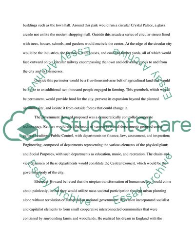 The Garden City Idea