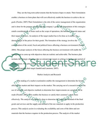 Enterprise and Entrepreneurial Management: Ideas and Objectives