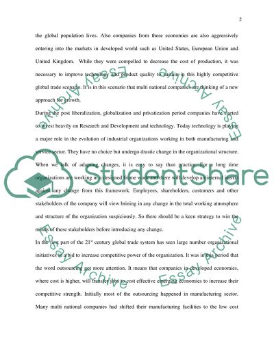 Knowledge management issues in the new global economic order