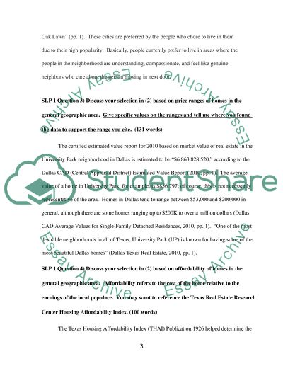 Ingle-family detached residences