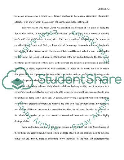 Chance to Chat with Jesus