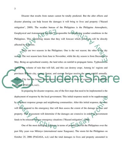 MHE503 Survey of Emergency and Disaster Mgt Module 4 SLP