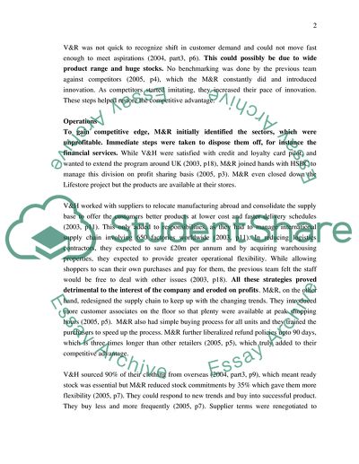 Managing for Competitive Advantage