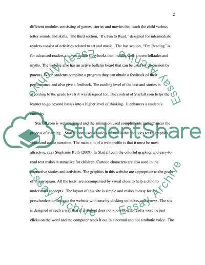 A Critique of the Site StarFall.com Design and Content