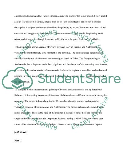 Titians Perseus and Andromeda