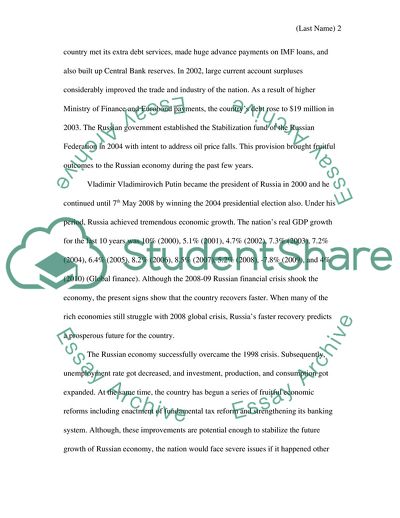 Where Will Russia Be in the Year 2050