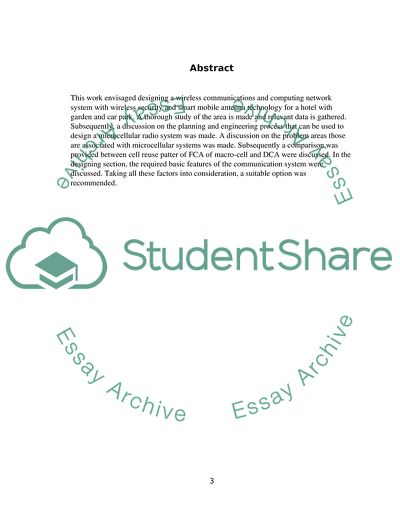 Designing a Wireless Communications and Computing Network System with Wireless Security
