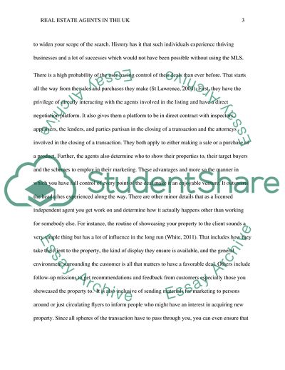 Real Estate Agents in the UK