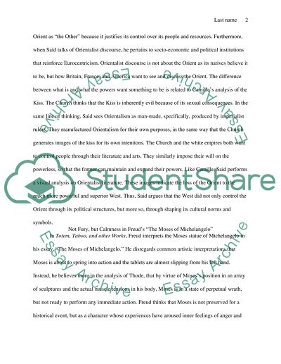 Assignment for Art Humanities class