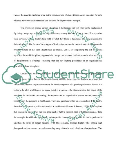 A leader in healthcare