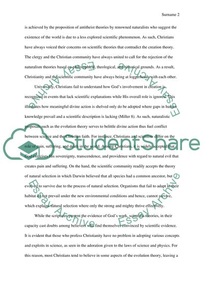 Buddhist and Christian Views on Evolution