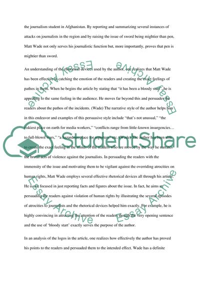 The Absolute Freedom Of Expression Through Journalism In The Modern The Absolute Freedom Of Expression Through Journalism In The Modern World High School Admissions Essay also Illustration Essay Example Papers Thesis Statement For Process Essay