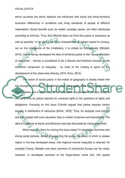 Territory and Ethnicity Affecting a City