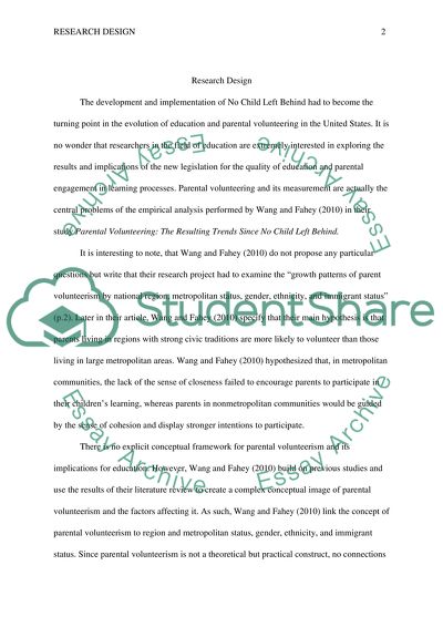 No Child Left Behind