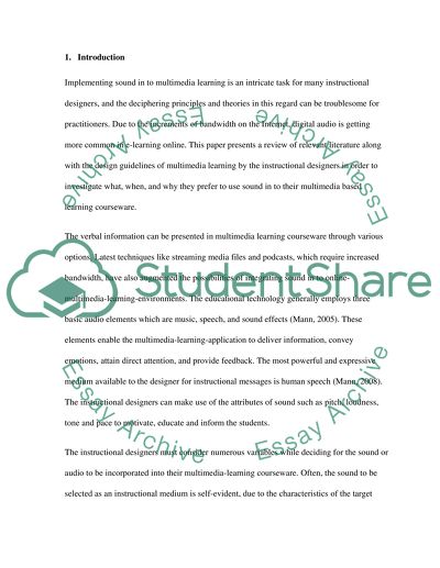 Role of multimedia in education pdf image