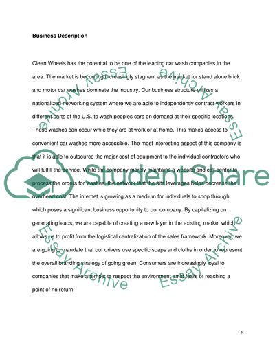 Acquaintance with the Clean Wheels Company