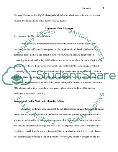 God-Centered Identity in a Me-Centered Culture