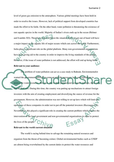 Should the Government Spend Money to Control Water Pollution in India