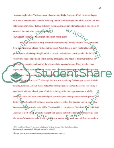 Witchcraft and witch hunting