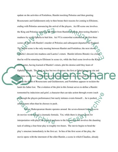 A comparative analysis of Shakespeares Hamlet and Mel Gibsons Portrayal