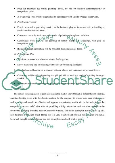 Start-Up Art Business Consulting