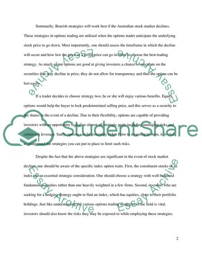 Basic Trading Strategies