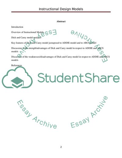 Instructional Design Models