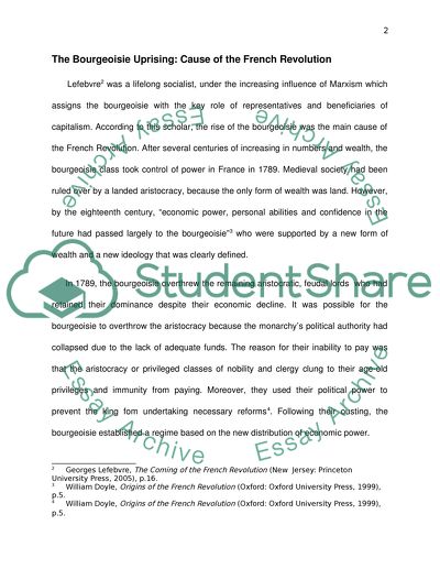 The French revolution collapse of the feudal systems and monarchies of 18th century Europe