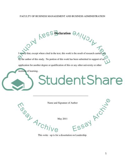 Historic Leaders Compared With Leaders of Today