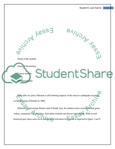 Impacts of Massive Destruction on the Country