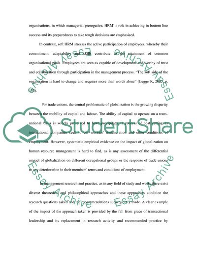 Human Resource Management