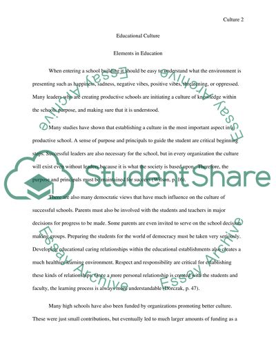 How does cultural views impact on education