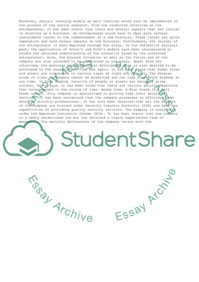 My experience essay picture