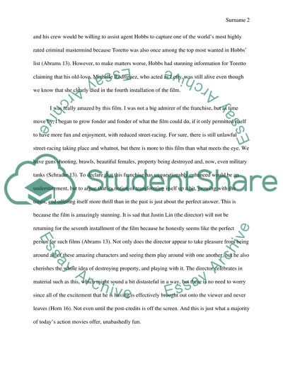 Fast and Furious Six