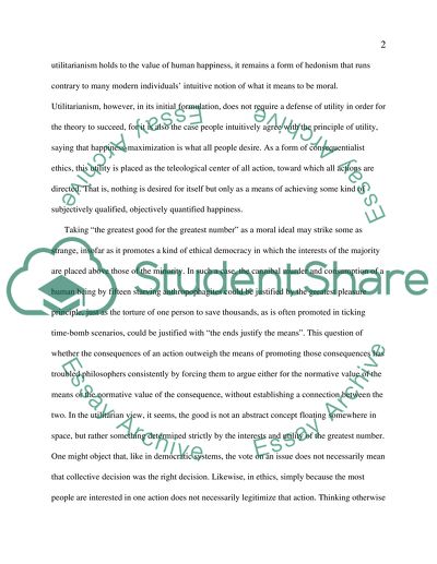 Criticism of utilitarianism pdf picture