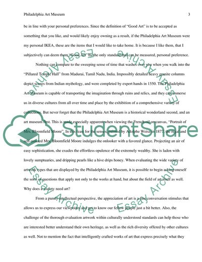 Philadelphia Art Museum Experience