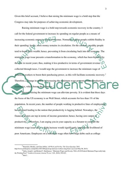 The Minimum Wage Issue in the US