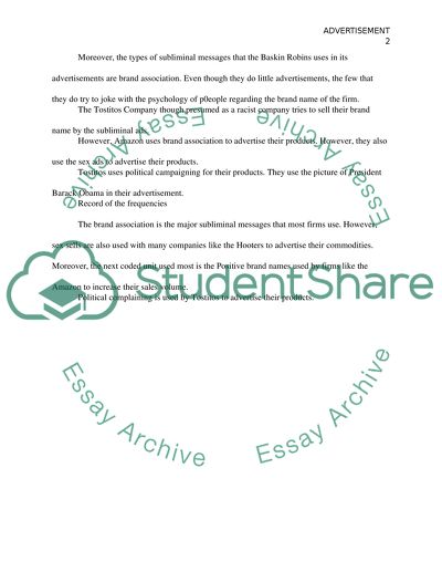 Products Advertisement