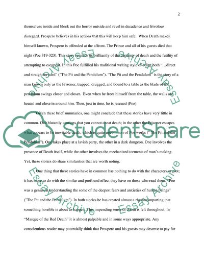 The Plague and the Pit by Edgar Allan Poe