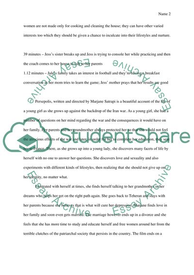 The Film Bend It like Beckham